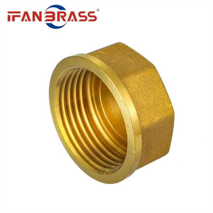 Female Thread Brass Cap
