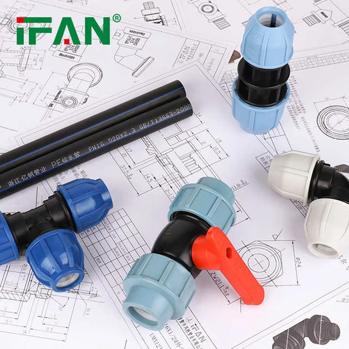 IFAN ASTM D3035 PP Compression Fittings