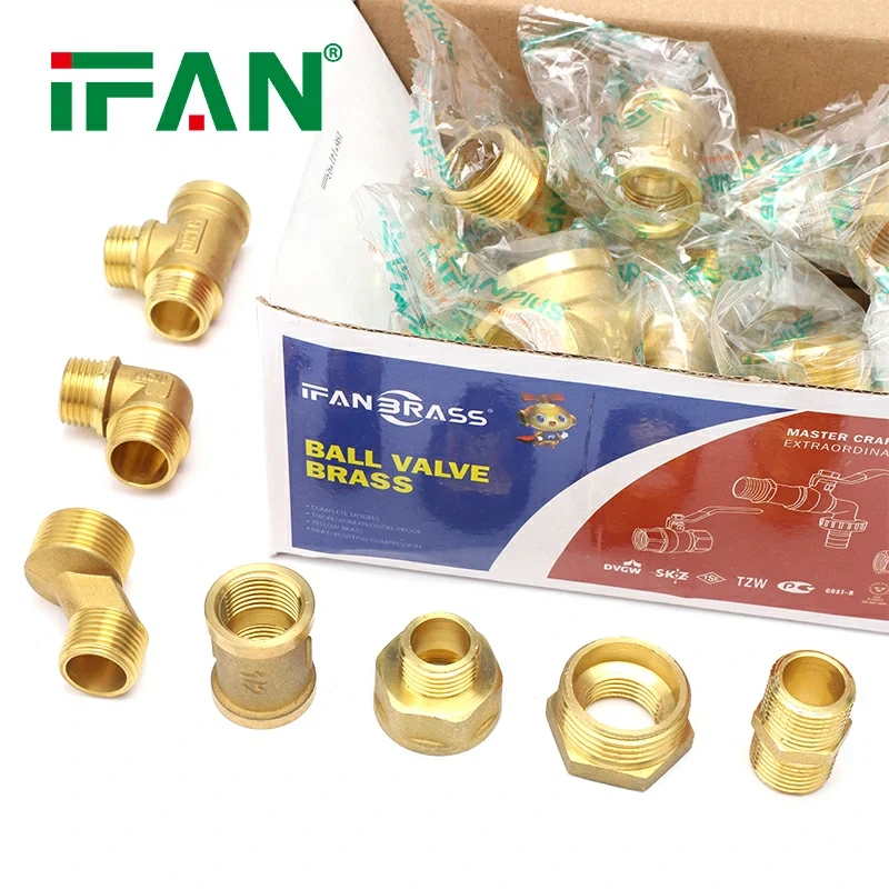 IFAN Hot Sale Brass Threaded Fittings factory