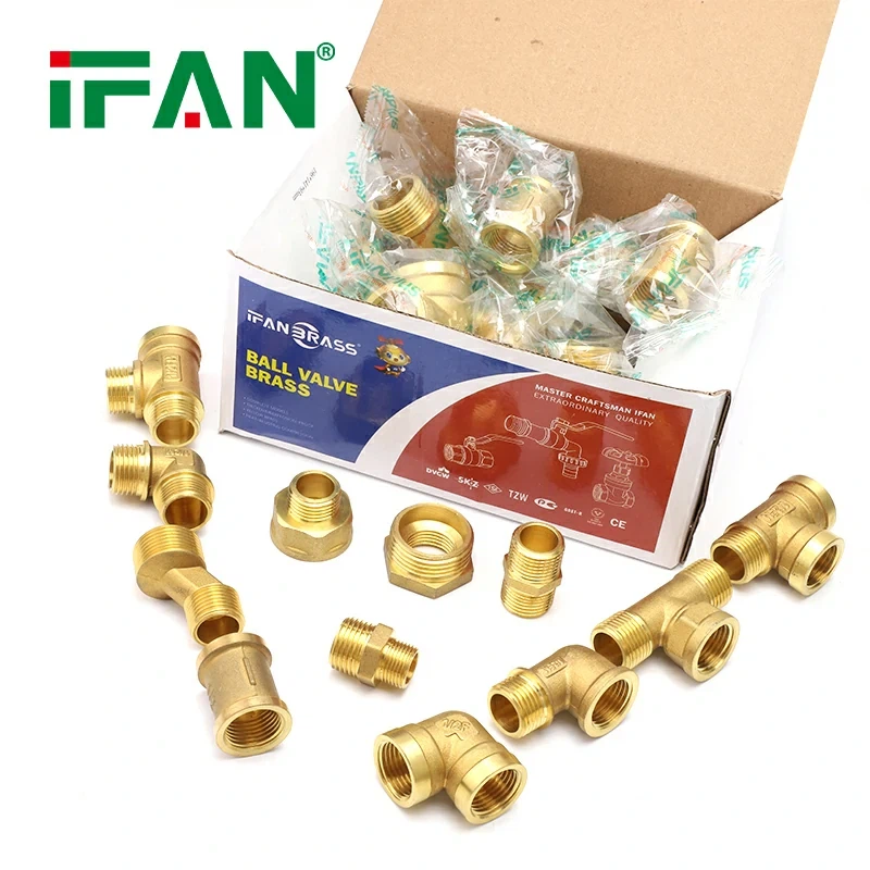 IFAN Hot Sale Brass Threaded Fittings suppliers