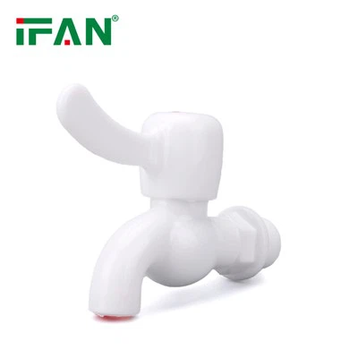 Valge PVC veekraan